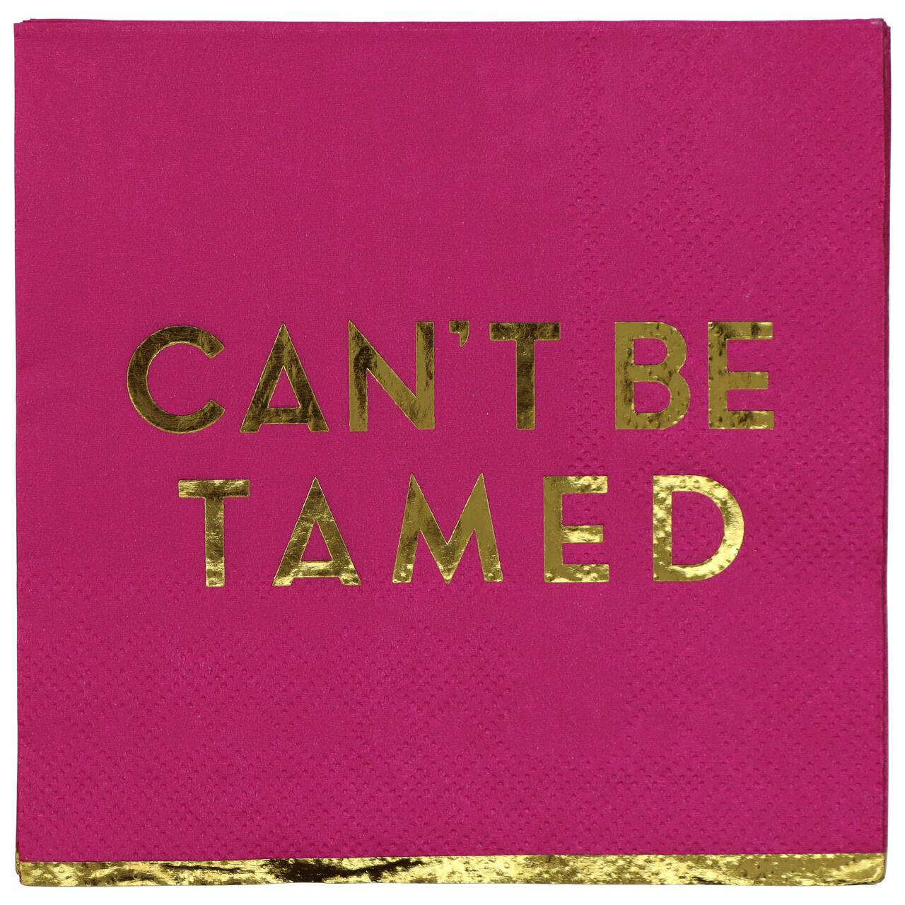 Pink Jungle Can't Be Tamed Paper Beverage Napkins, 20ct. by Celebrate It™